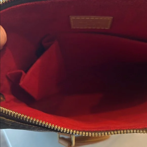 Good Condition 💯 Authentic Louis Vuitton Classic Brown Monogram Shoulder Bag - Picture 12 of 16